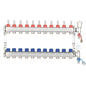 Edge Stainless Steel UFH Manifold Complete Set (For 12mm UFH Pipe)