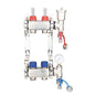 Edge Stainless Steel UFH Manifold Complete Set (For 12mm UFH Pipe)