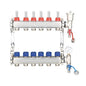 Edge Stainless Steel UFH Manifold Complete Set (For 12mm UFH Pipe)