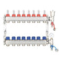 Edge Stainless Steel UFH Manifold Complete Set (For 12mm UFH Pipe)